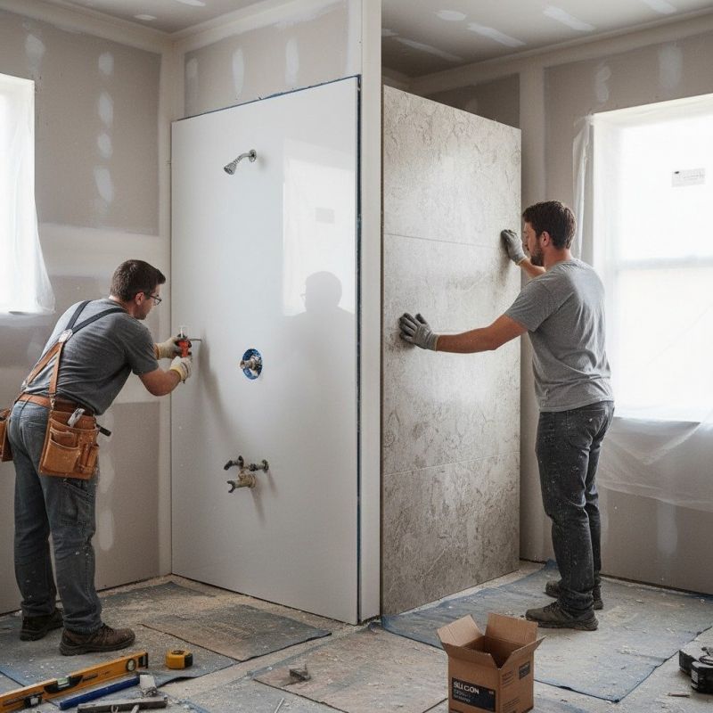 Shower Repair detail