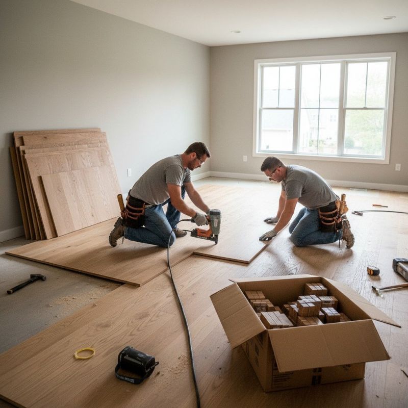 Hardwood Floor Installation